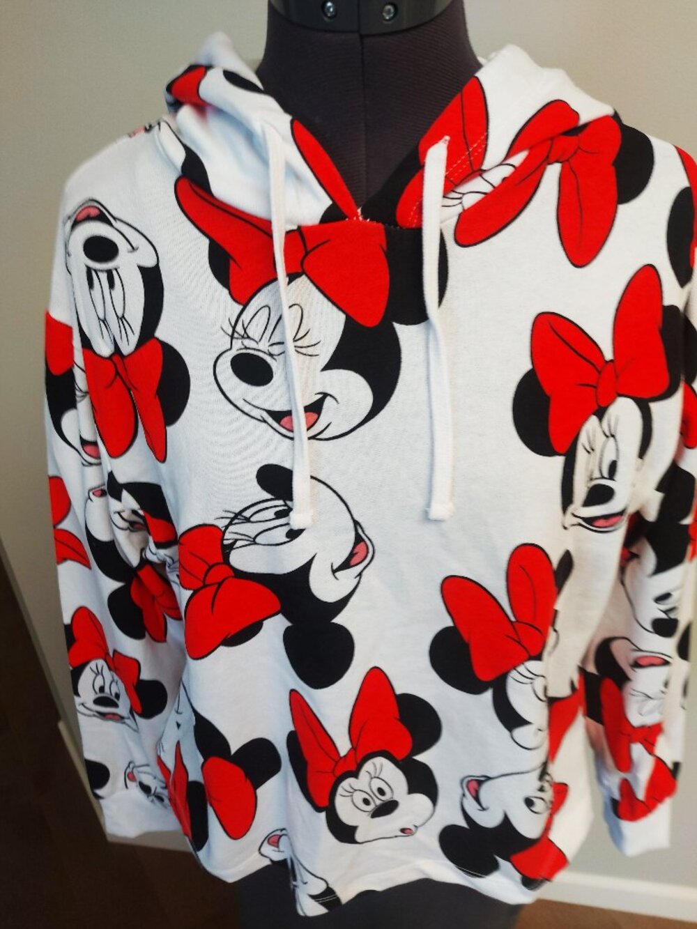 Minnie Mouse Hoodie, Fun and Fabulous  - Size S/M